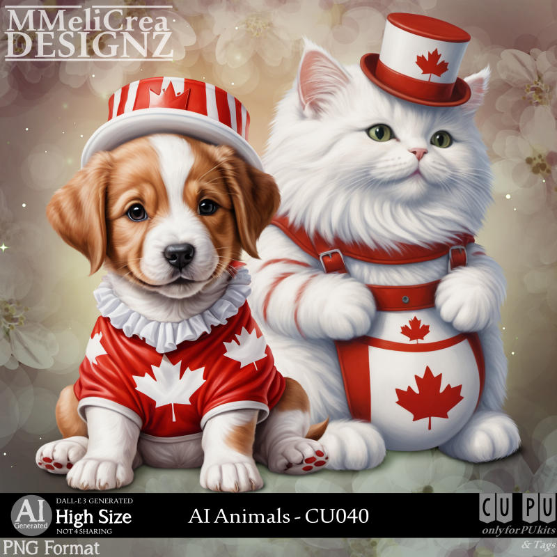 (image for) AI - ANIMALS CU040 (CU4PU/PNG)